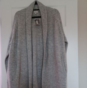 NWT Avenue 18/20 Gray Cardigan Jacket